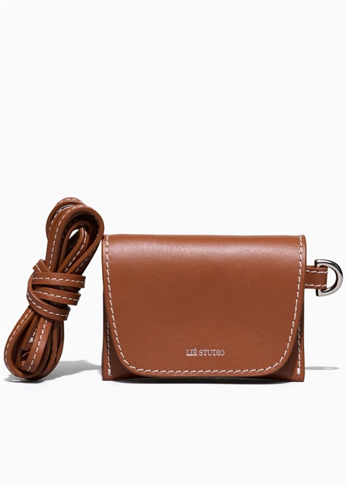 LIE STUDIO THE STELLA WALLET TOFFEE BROWN